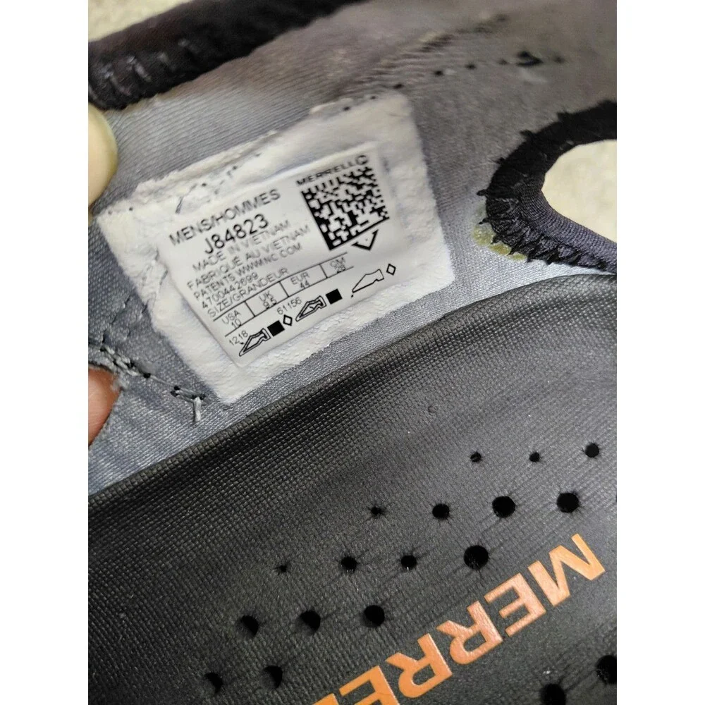 Merrell Tideriser Sieve Sandal mens 10 Black Water Sport Walking Shoes